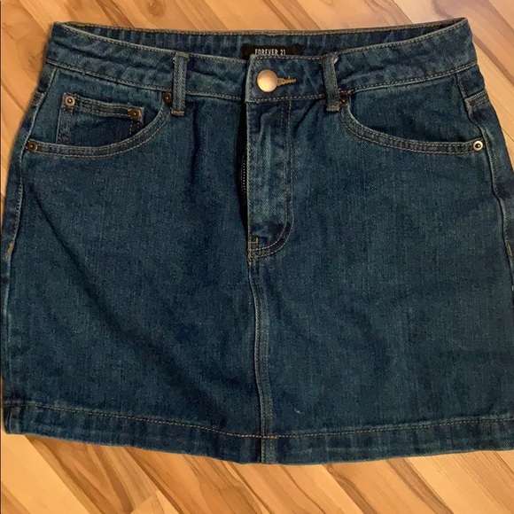 forever 21 denim skirts - Picture 2 of 3